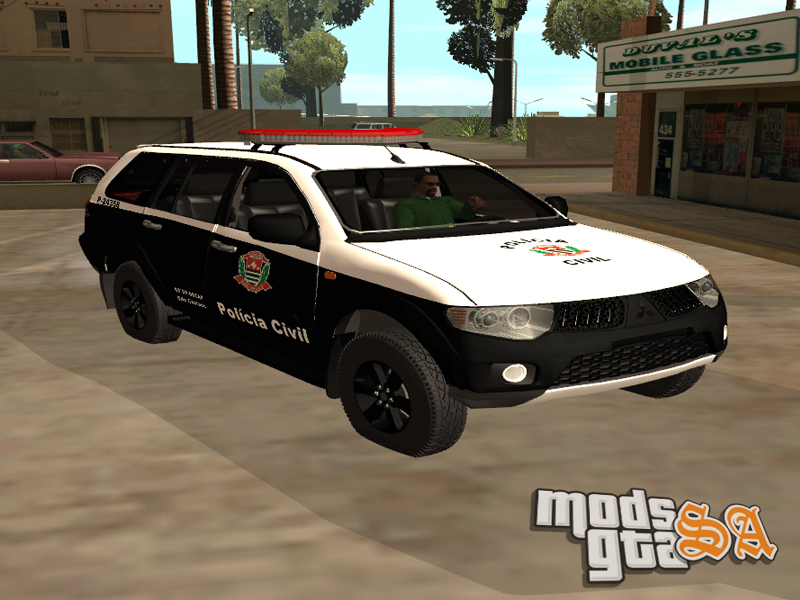 GTA 5 MOD - Blazer PM SP PRIMEIRO Carro de Policia Brasileiro no GTA V 