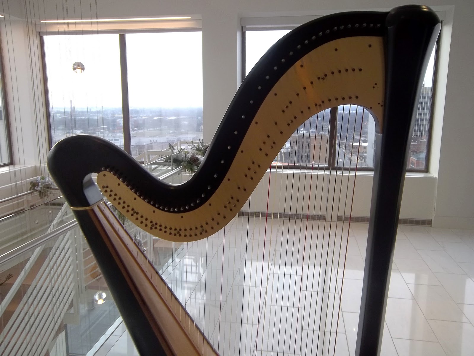 The Classic Harpist South Bend Harp Player Open House Music