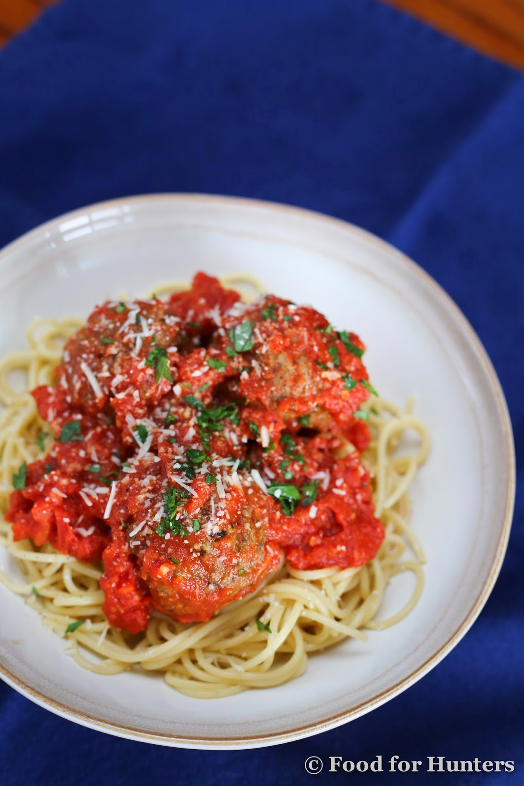 Food for Hunters Basic Italian Venison Meatballs