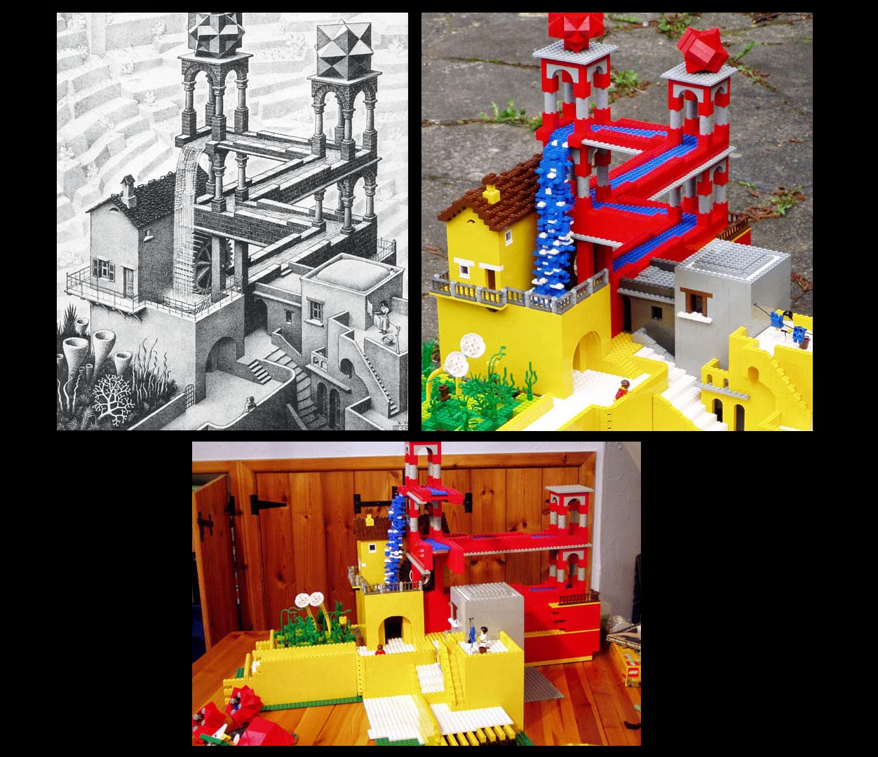 00-Andrew-Lipson-Surreal-M-C-Escher-v-Lego-in-Drawing-v-Sculpture-www-designstack-co