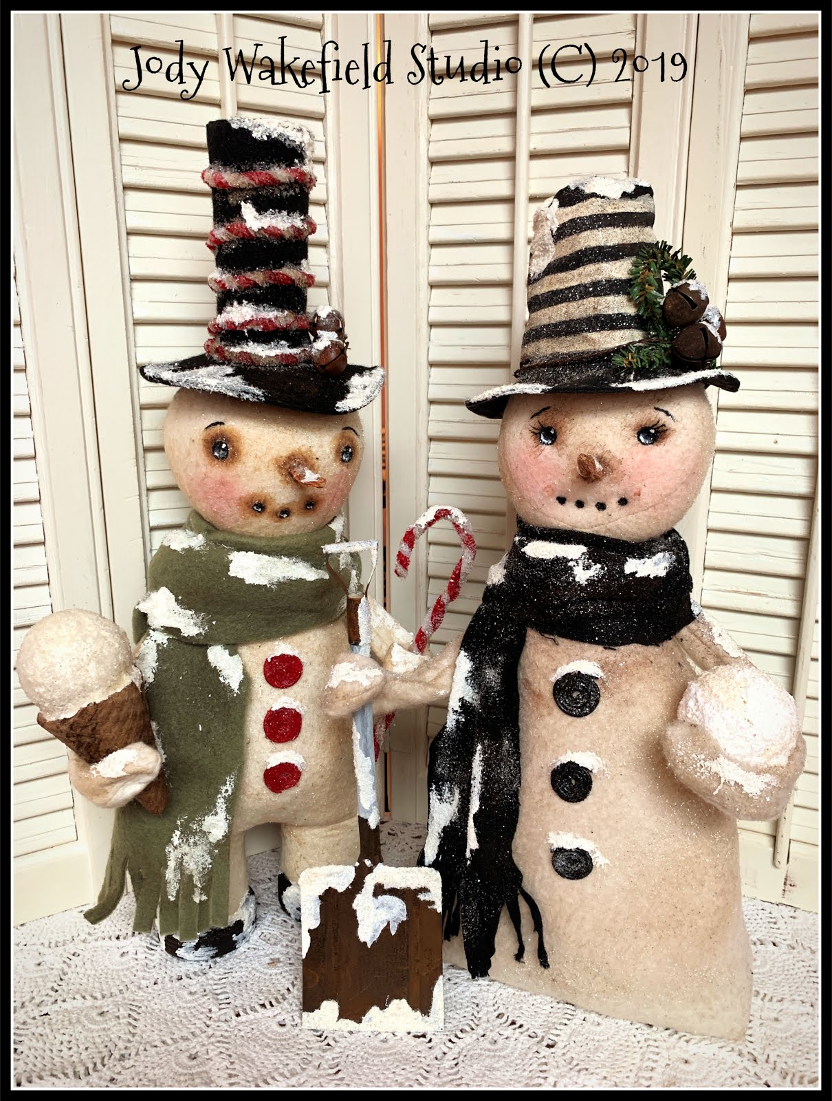 Sweet Winter Snowmen