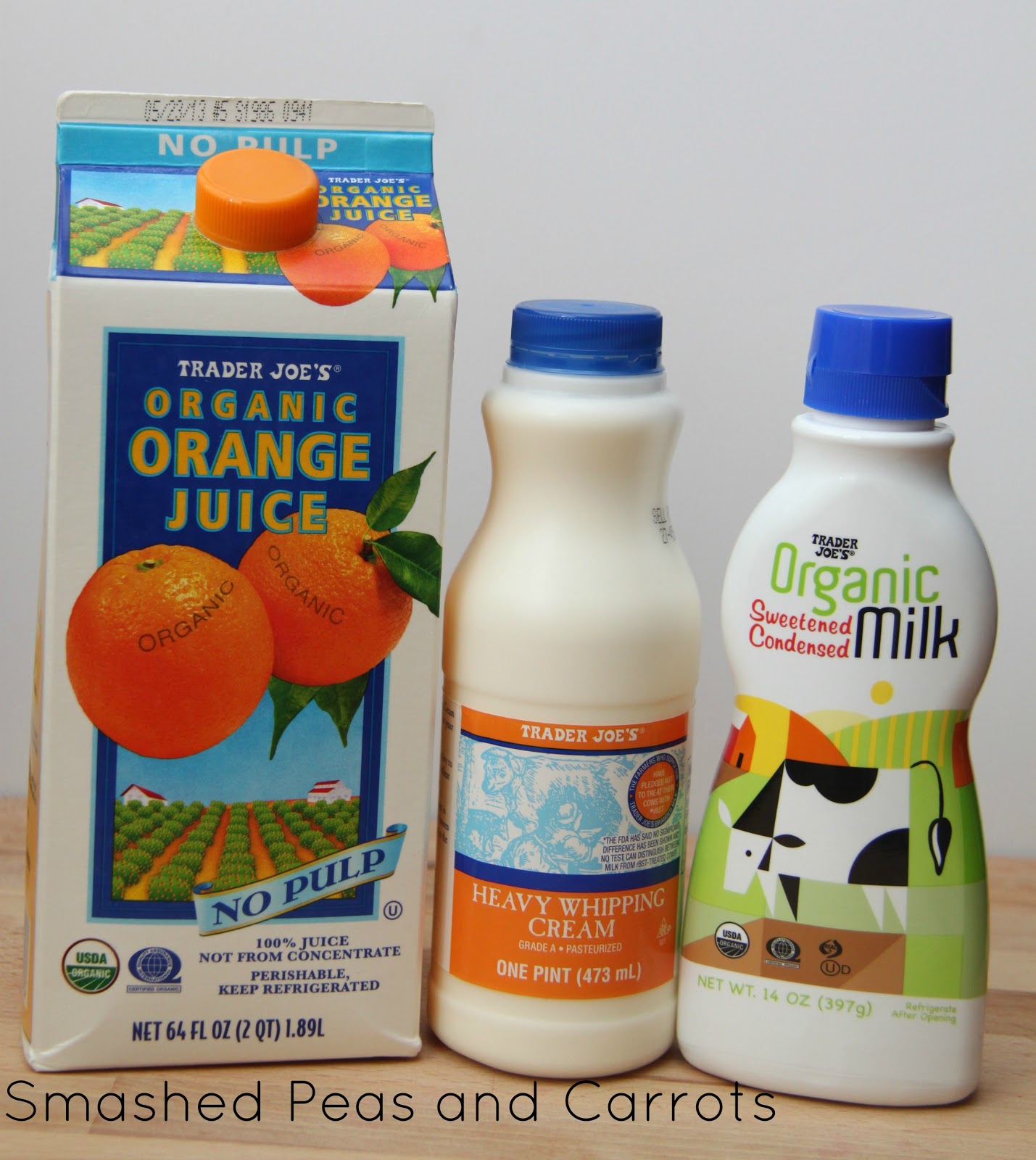 RECIPE Orange Dreamsicle Poke Cake and Pillsbury Giveaway! Smashed Peas & Carrots