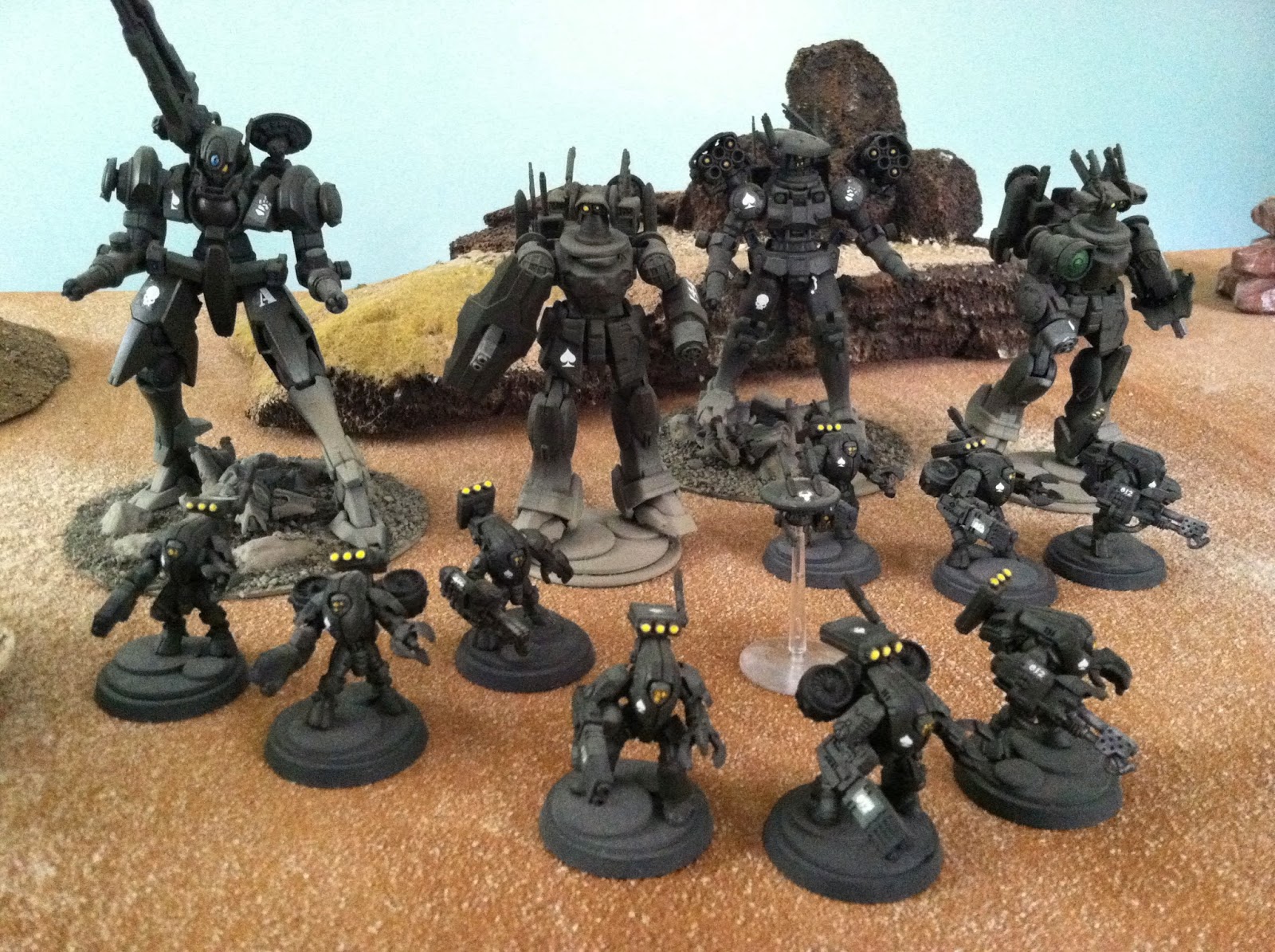 The WarPig Gruntz 15mm Terran Alliance Marine Assault Armor