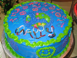 peace love happiness signs cake photo