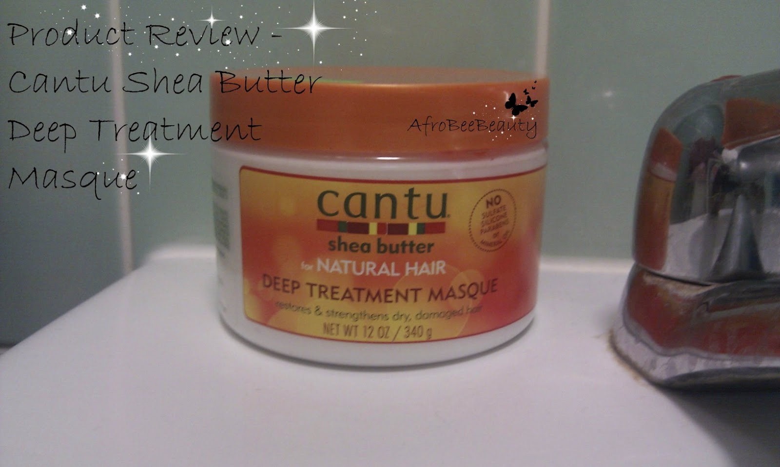 Afrobeebeauty Product Review Cantu Shea Butter Deep Treatment Masque