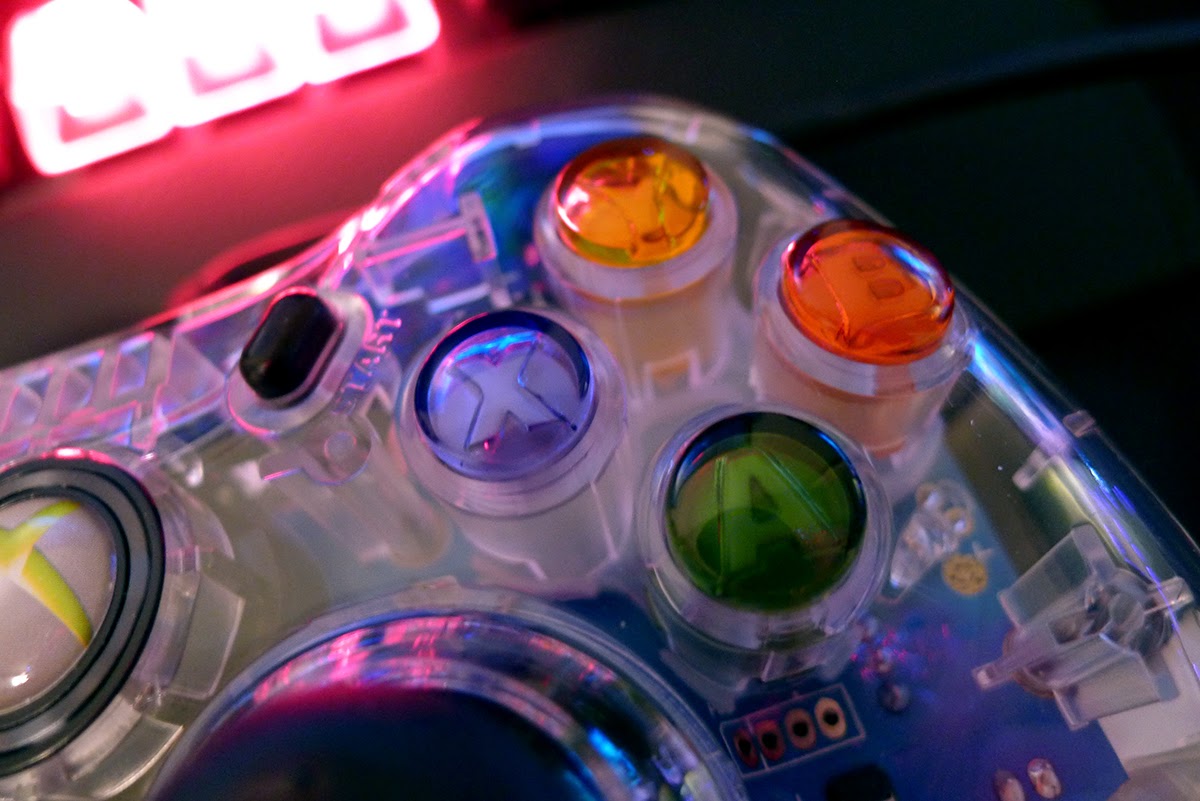 N E N makeup . gaming . design AFTERGLOW USB wired XBOX 360 controller
