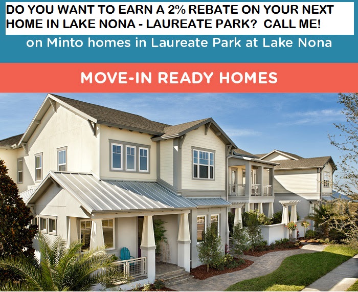 MINTO HOMES Laureate Park Lake Nona Earn a 2 Rebate!
