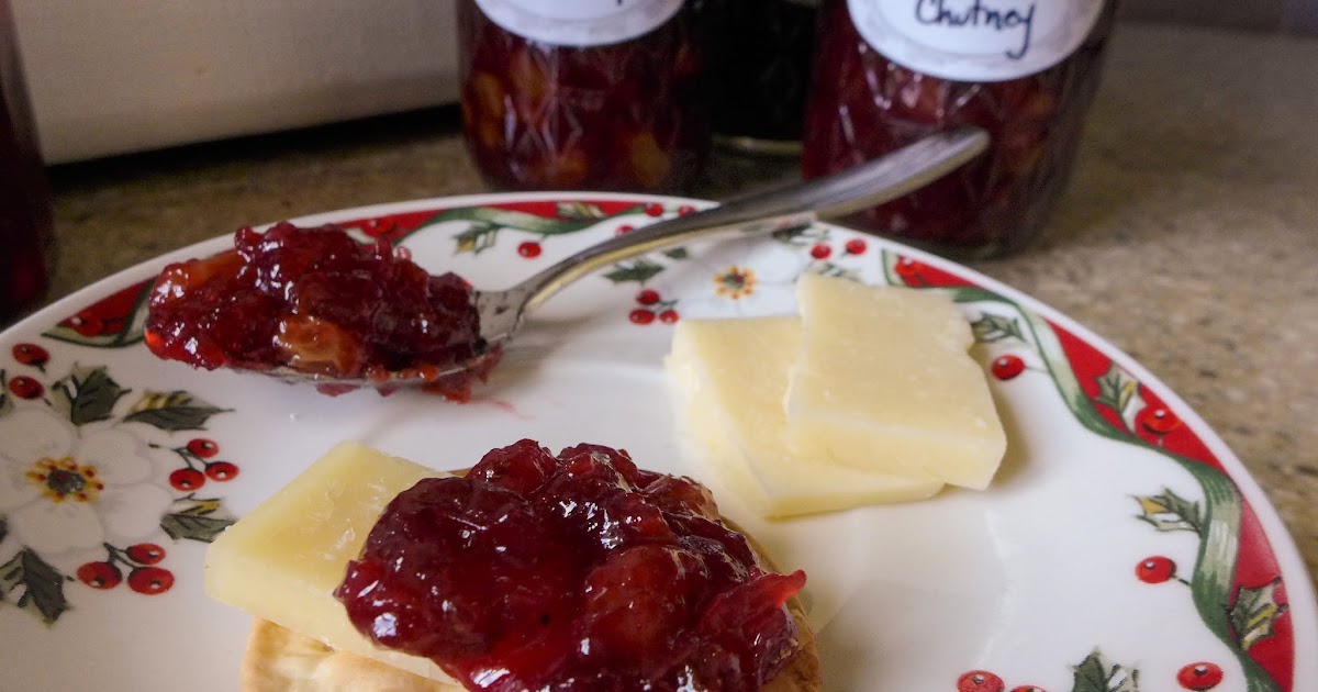 Dimples & Delights Christmas Cranberry Chutney