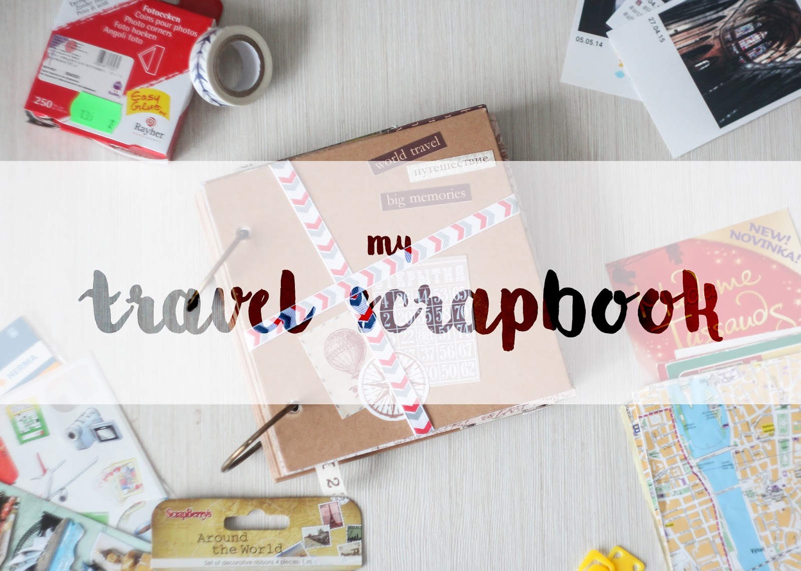 Keeping a Travel Scrapbook Decorating my scrapbook Way Inspire