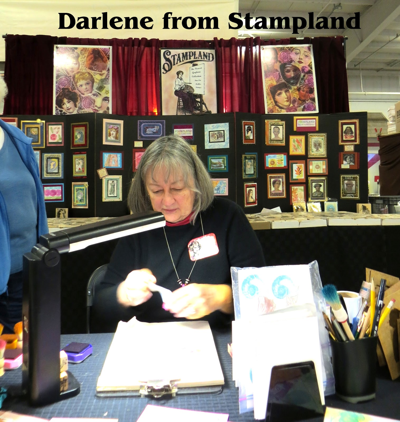 Vicky's Corner rubber stamp Blog Rubber Stamp Events Convention in