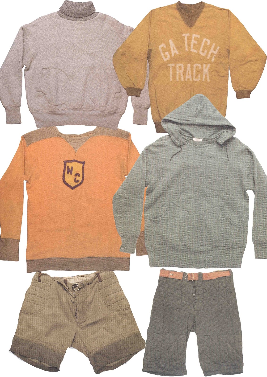 Mens Collections Vintage 1920s30's Sportswear