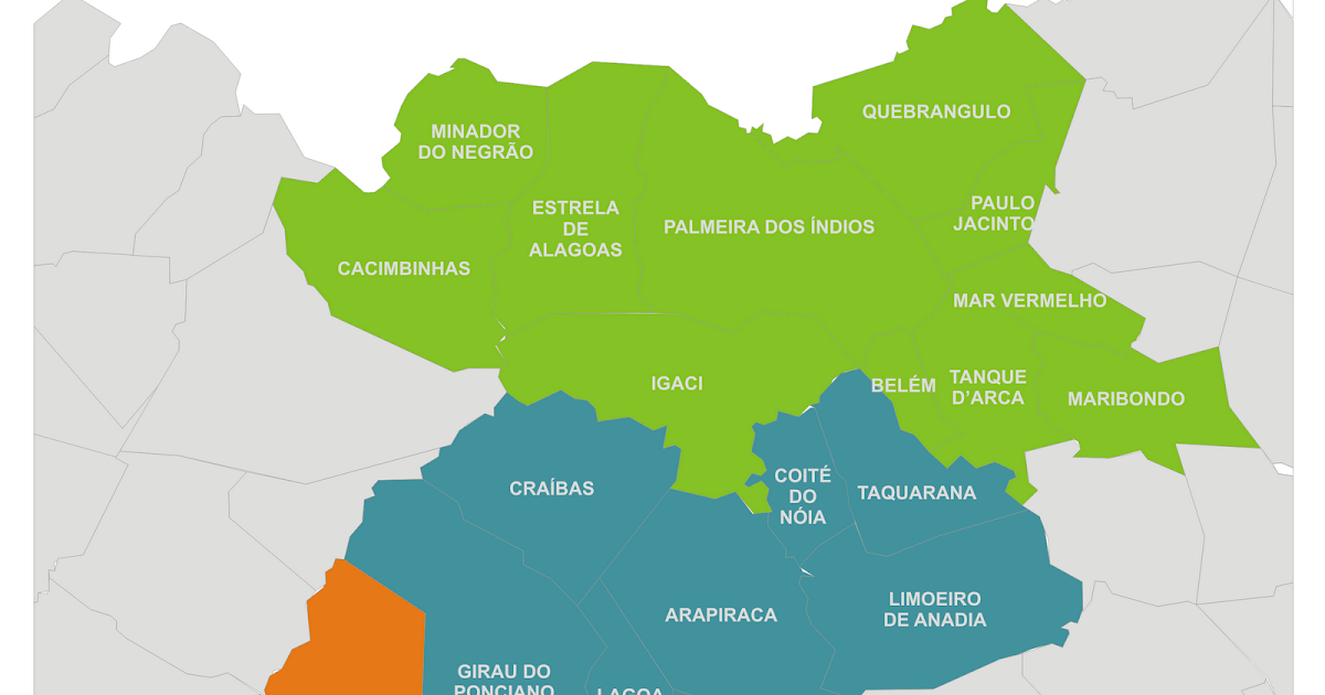 MAPEAMENTO DO PATRIMÔNIO CULTURAL DO AGRESTE ALAGOANO MAPA DOS