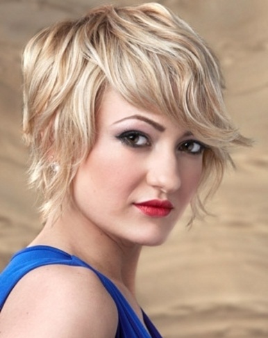 chic short choppy bob hair style