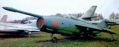 Як-36 в экспозиции музея ВВС в Монино.