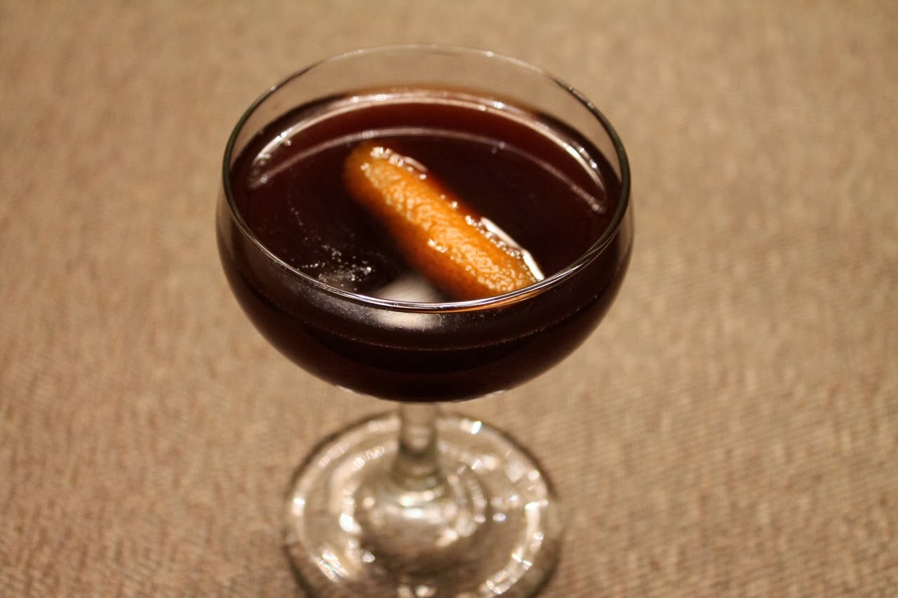 Cocktail: Saratoga After Dark