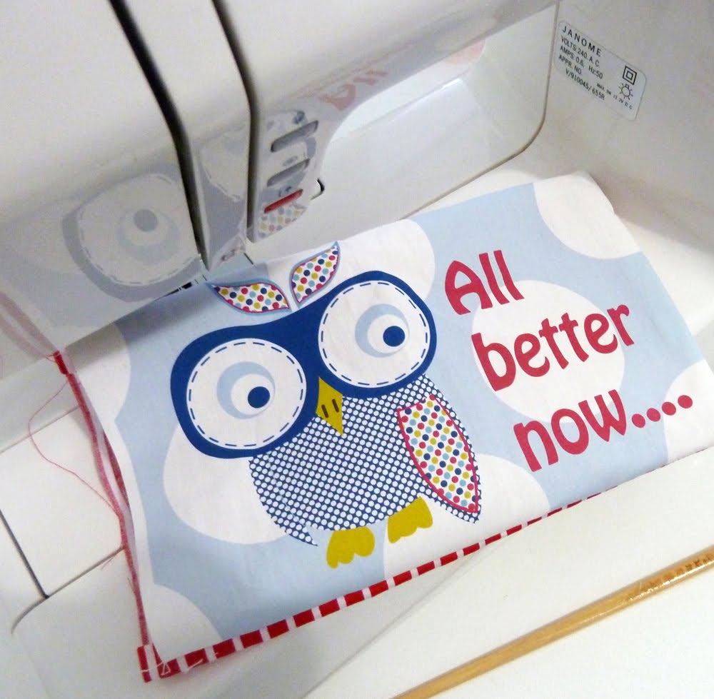 Kylie Loy How to make a rice heat bag