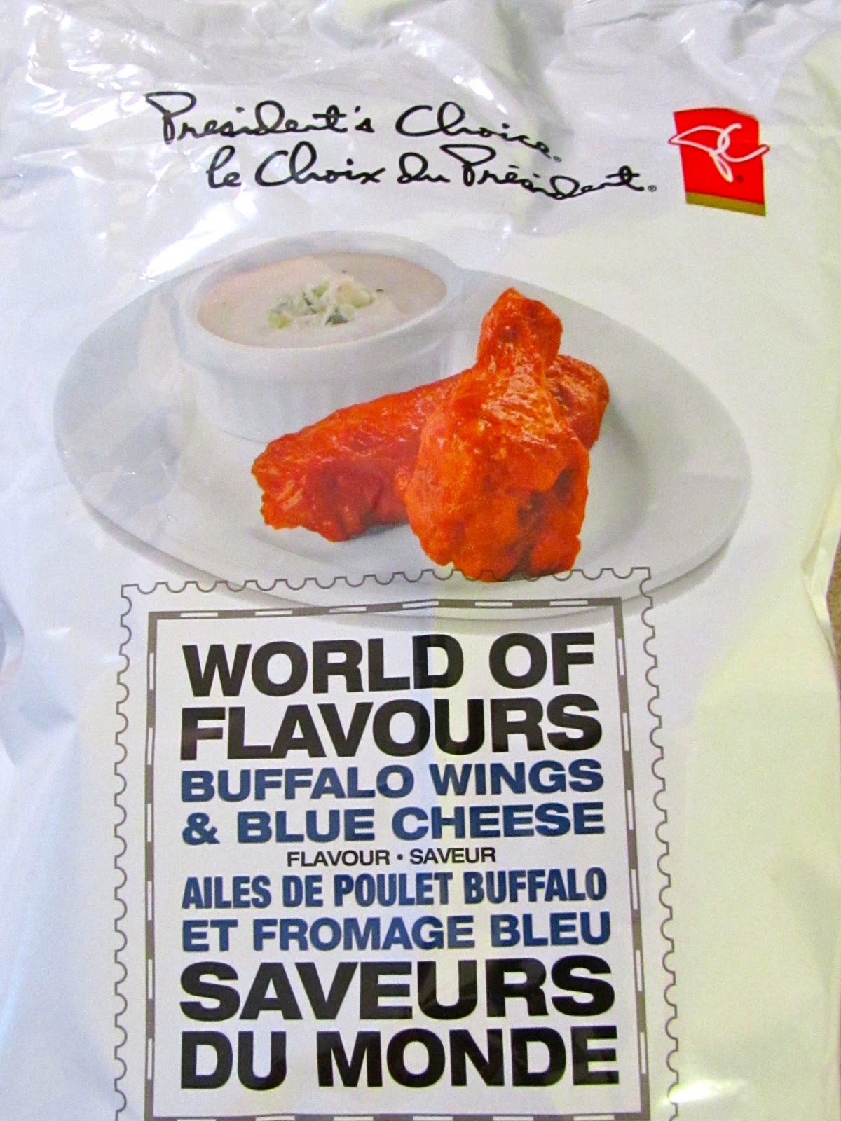 Evolution of a Foodie President's Choice Buffalo Wings and Blue Cheese