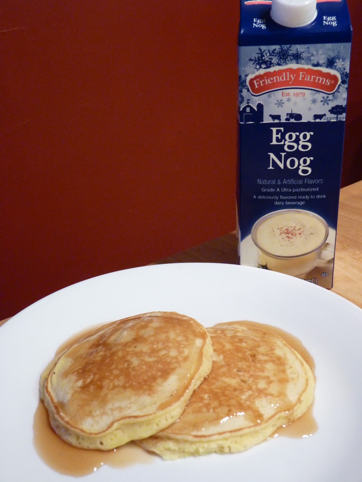 Fantastic Family Favorites Eggnog Pancakes
