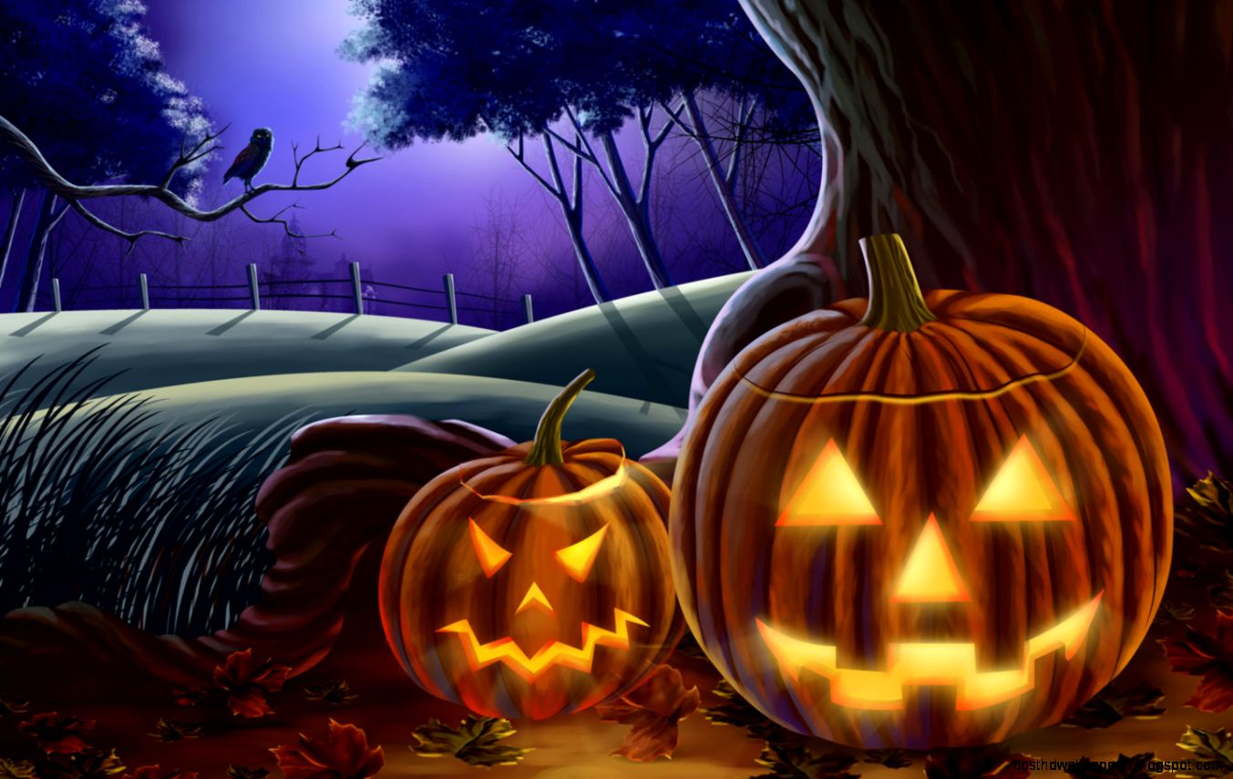 Scary Halloween 2012 HD Wallpapers Pumpkins Witches Spider Web Scary Halloween 2012 HD Wallpapers Pumpkins Witches Spider Web