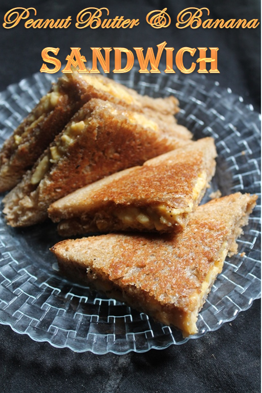 Maha My Life Peanut Butter & Banana Sandwich Recipe Finger Food