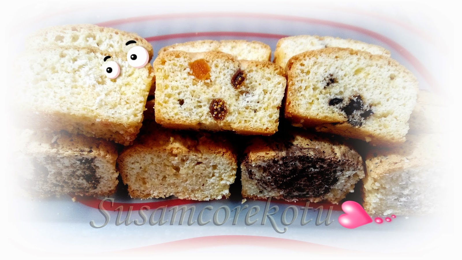 TEK KALIPLA 9 ADET MİNİ DEĞİŞİK KEK YAPMAK Susam Çörek Otu Denenmiş