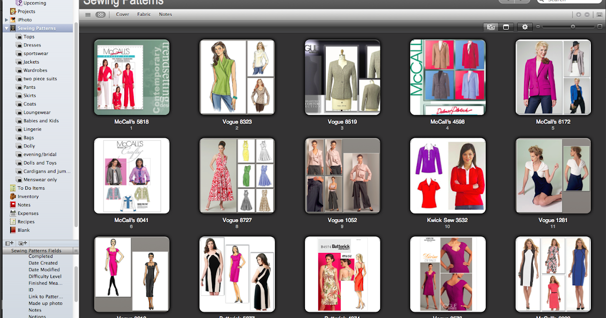 P's thrifty sewing, cooking, chicken keeping blog: Pattern Storage