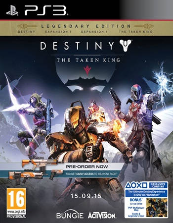 The Taken King Legendary Edition PS3 Español The Taken King Legendary Edition PS3 Español