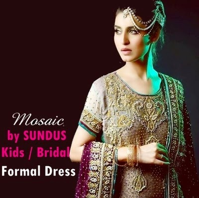 Mosaic Embroidered Dresses for Bridal 