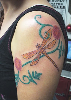 Dragonflies+tattoos+on+foot