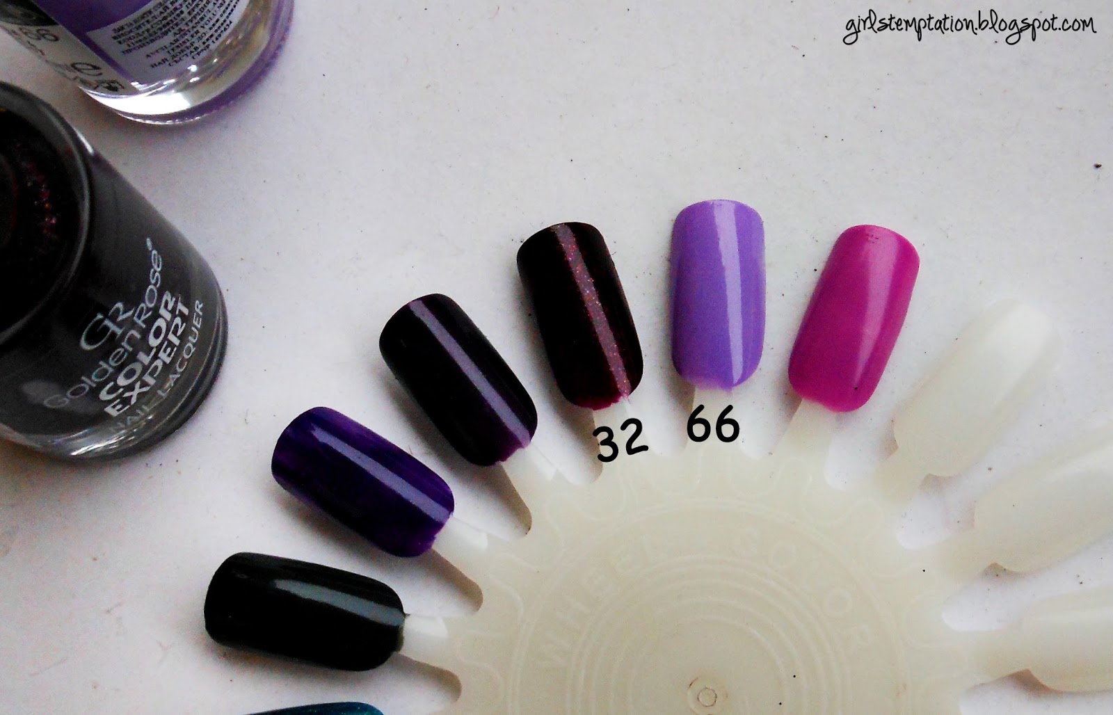 Golden Rose Color Expert Nail Laquer 32 & 66 (Review + Swatches) Girl