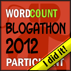 2012 Blogathon - I Did It!