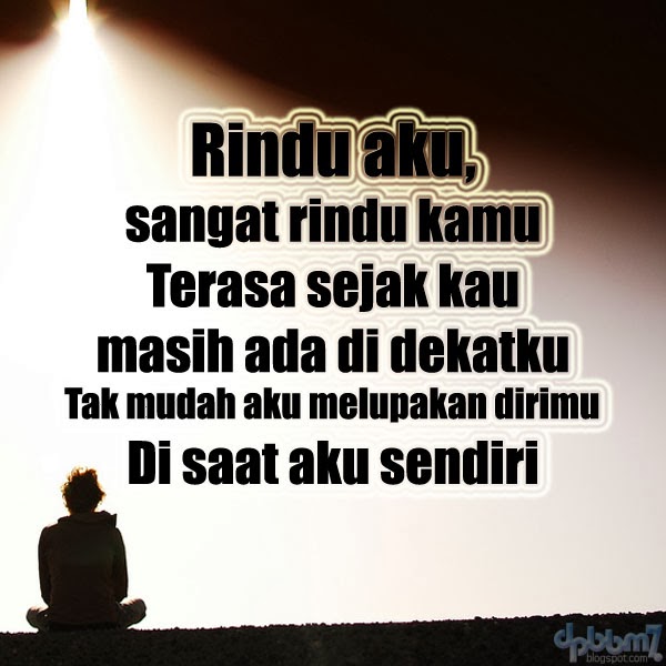 DP BBM Dadali – Disaat Sendiri - DP BBM BLACKBERRY ANDROID IPHONE