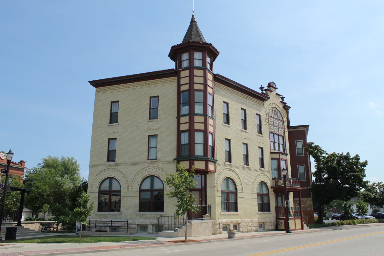 Wisconsin Historical Markers Grafton Paramount Plaza Hotel Grafton