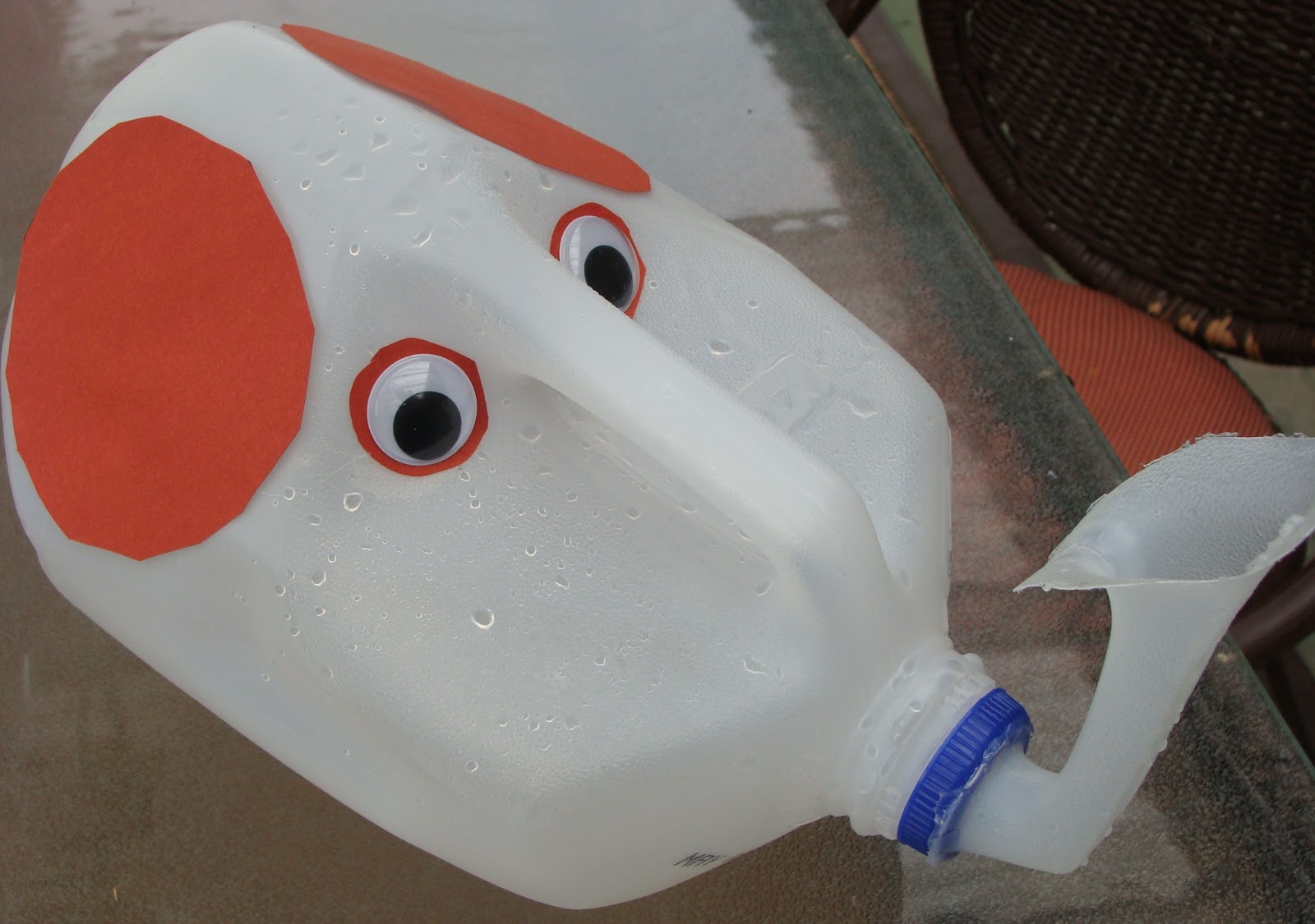 Inside Heather's Home Kids Craft Elephant Watering Can