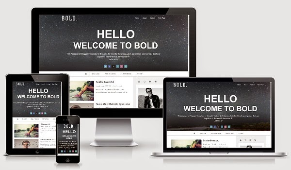 Bold Parallax Blogger Template Responsive Bold Parallax Blogger Template Responsive Image