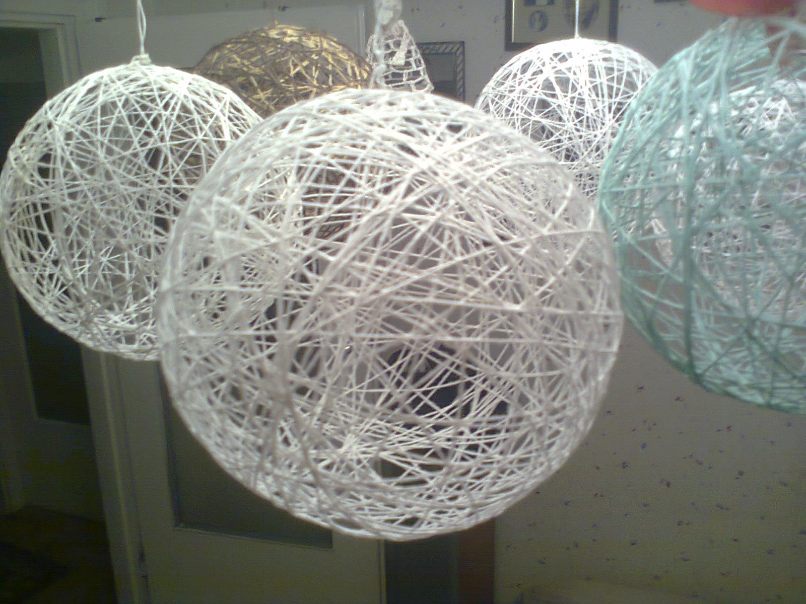 Szydelkowe Dziela Bombka Ze Sznurka