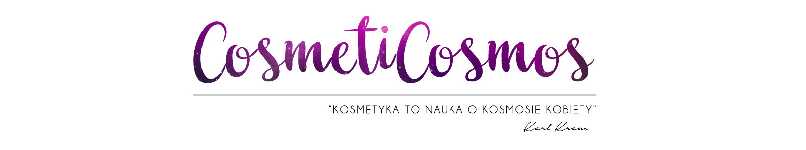 CosmetiCosmos - blog o kosmetykach naturalnych, pielęgnacji i less waste