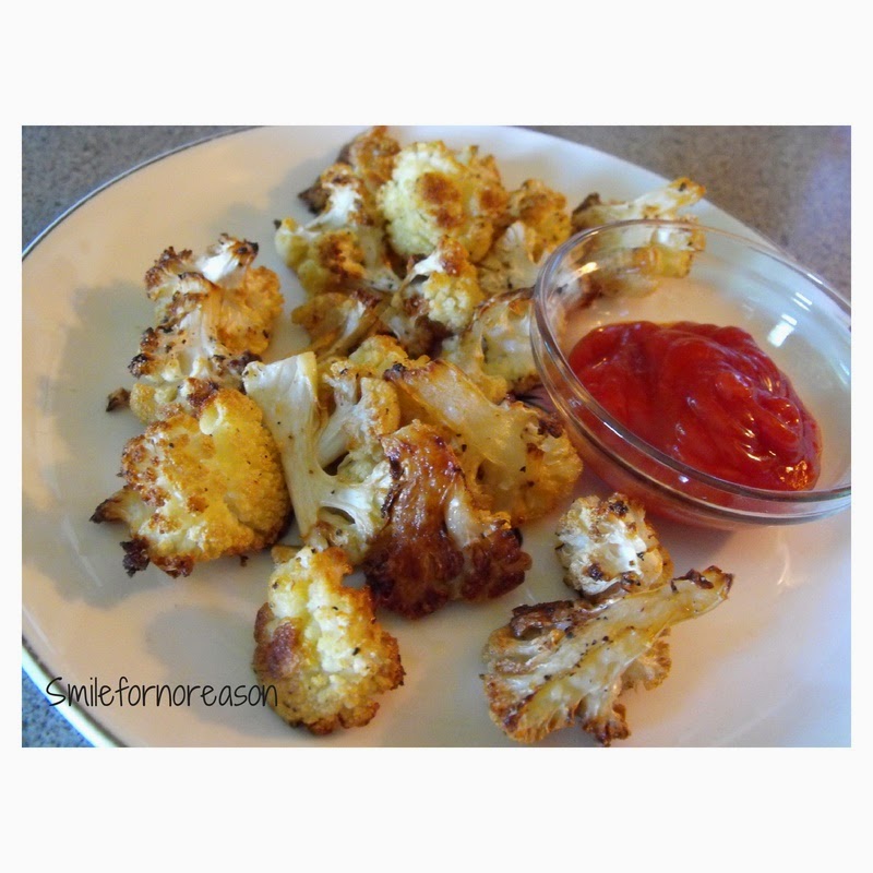 Smile for no reason Easy To Make Baked Cauliflower Fries