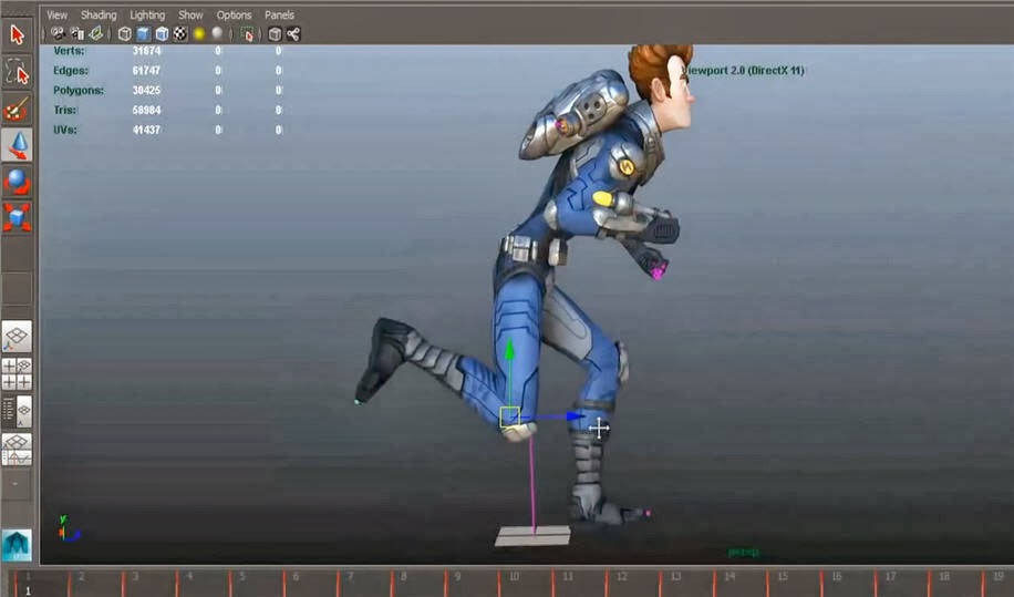 Developing Sprite Sheets for 2D Games Using Maya LT | CG TUTORIAL