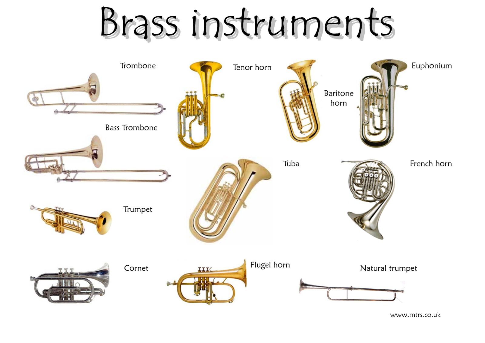 All Things Bright and Beautiful Trombone