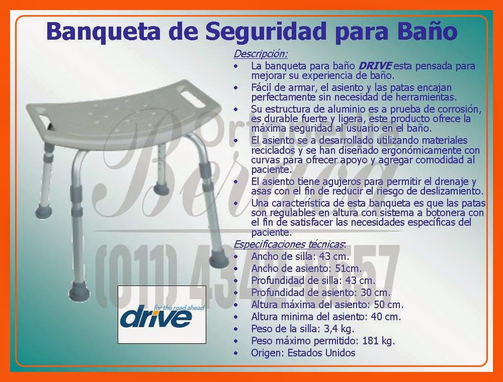 Ayuda para el Baño | Ortopedia Beraca (011) 2008-8707: Asientos para el