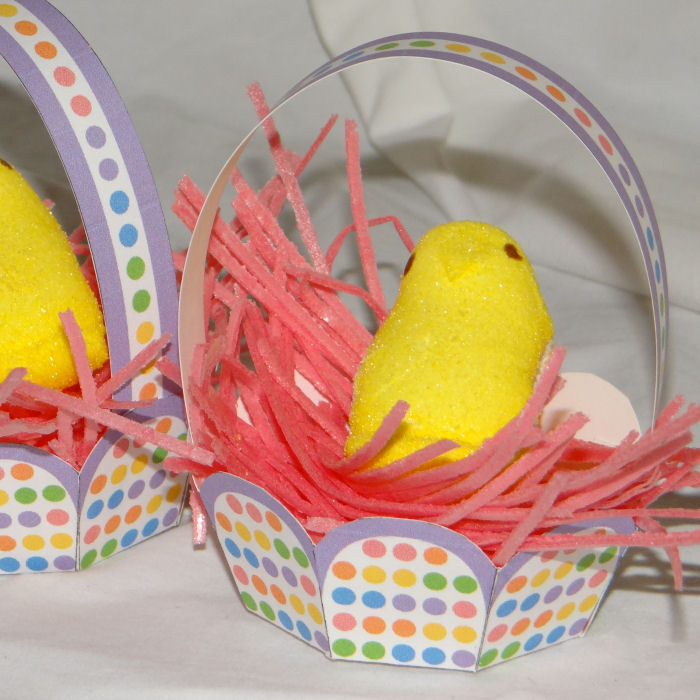 Mini Basket for Easter