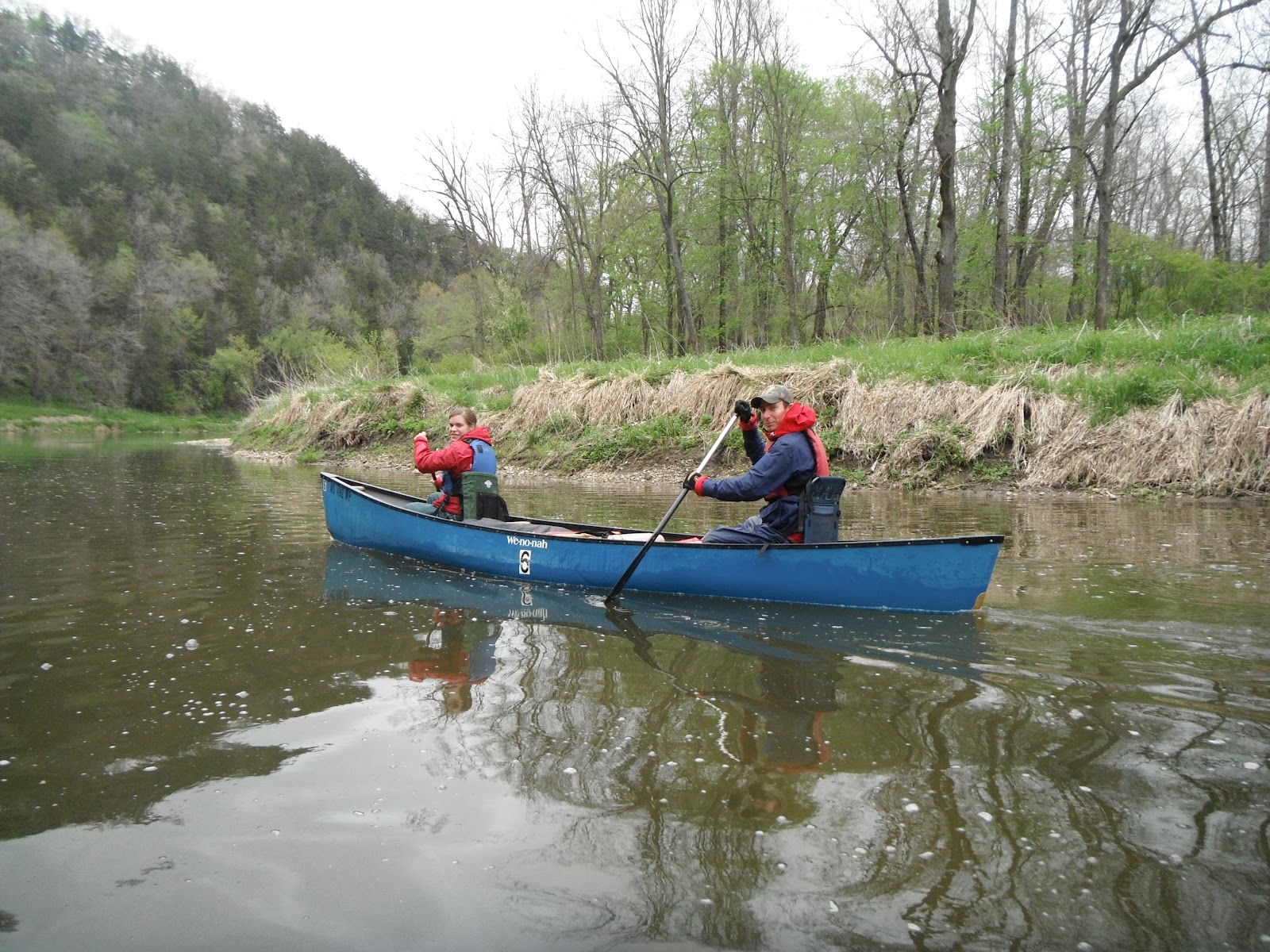 The Outsider Canoeing Root River, MN