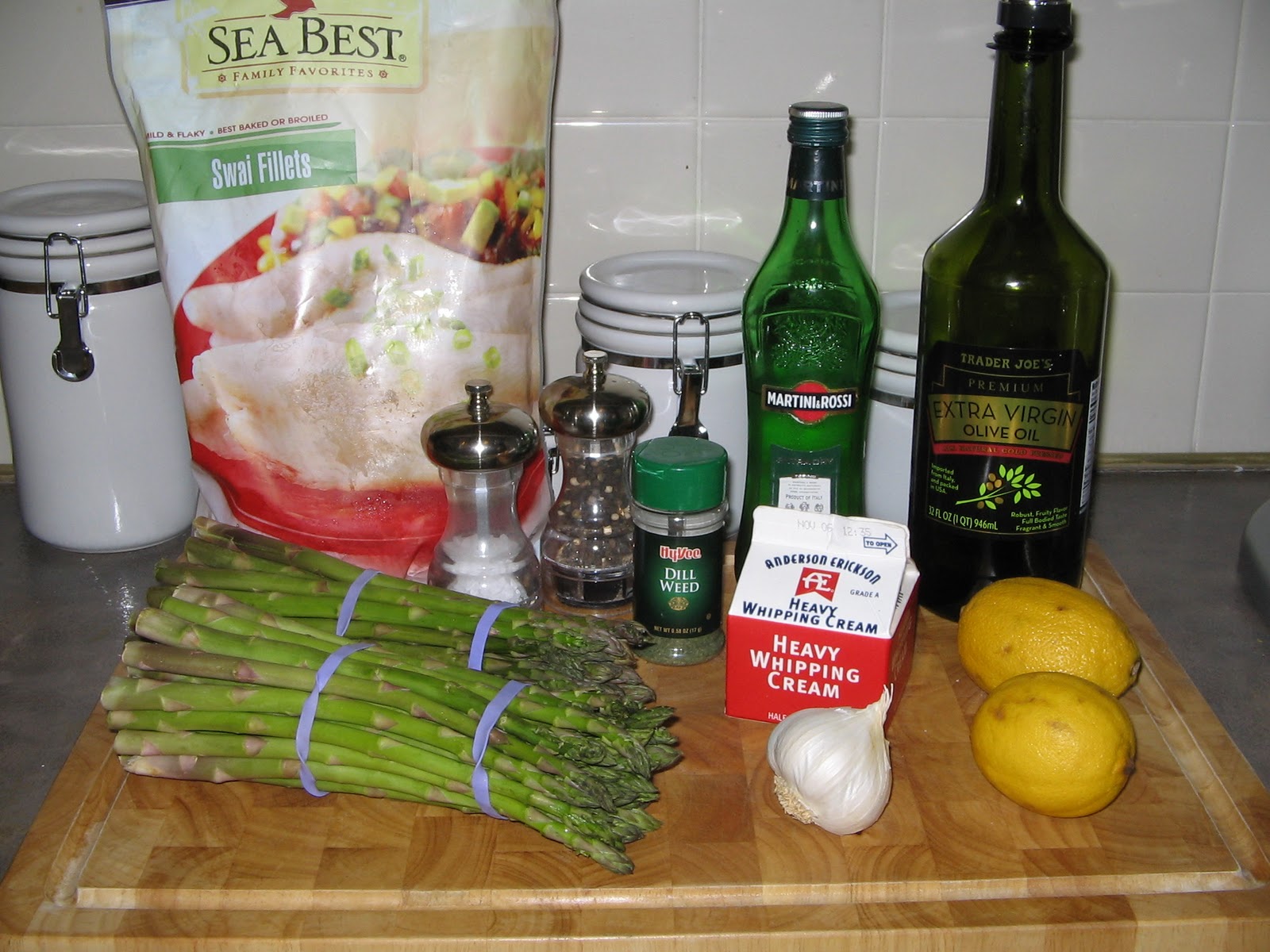 Abby Eats: Cooking: Swai Fish Wrapped Asparagus