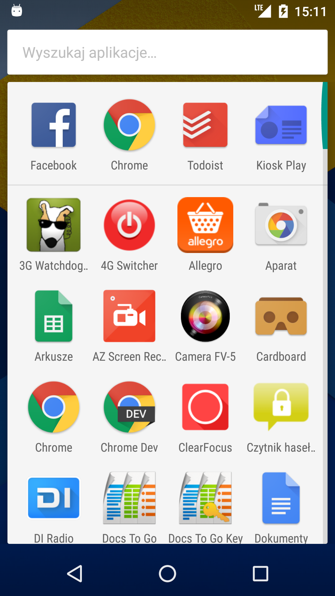 Zmiana density (dpi) w androidzie bez roota
