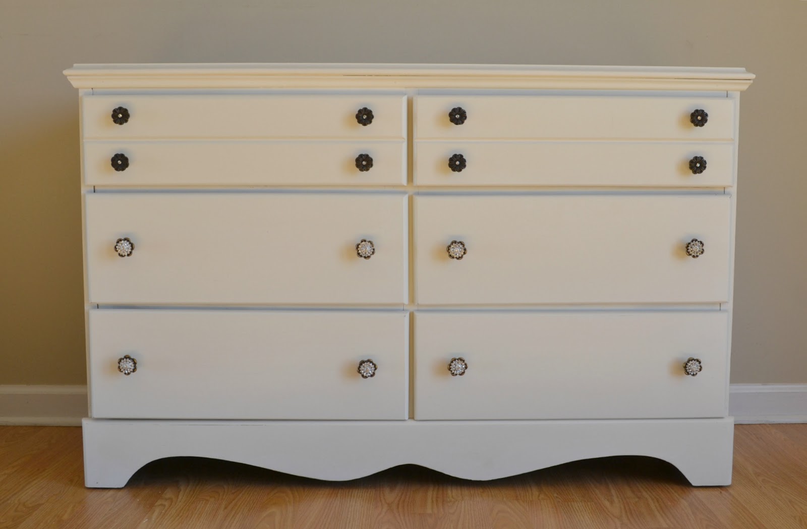 Funky Junk White Dresser