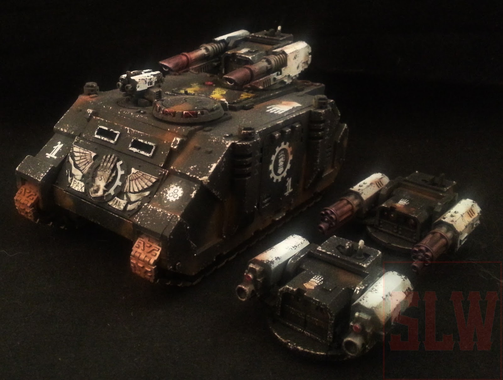 7/21/15 Showcase Clan Raukaan Iron Hands Army Commission! Wargaming Hub