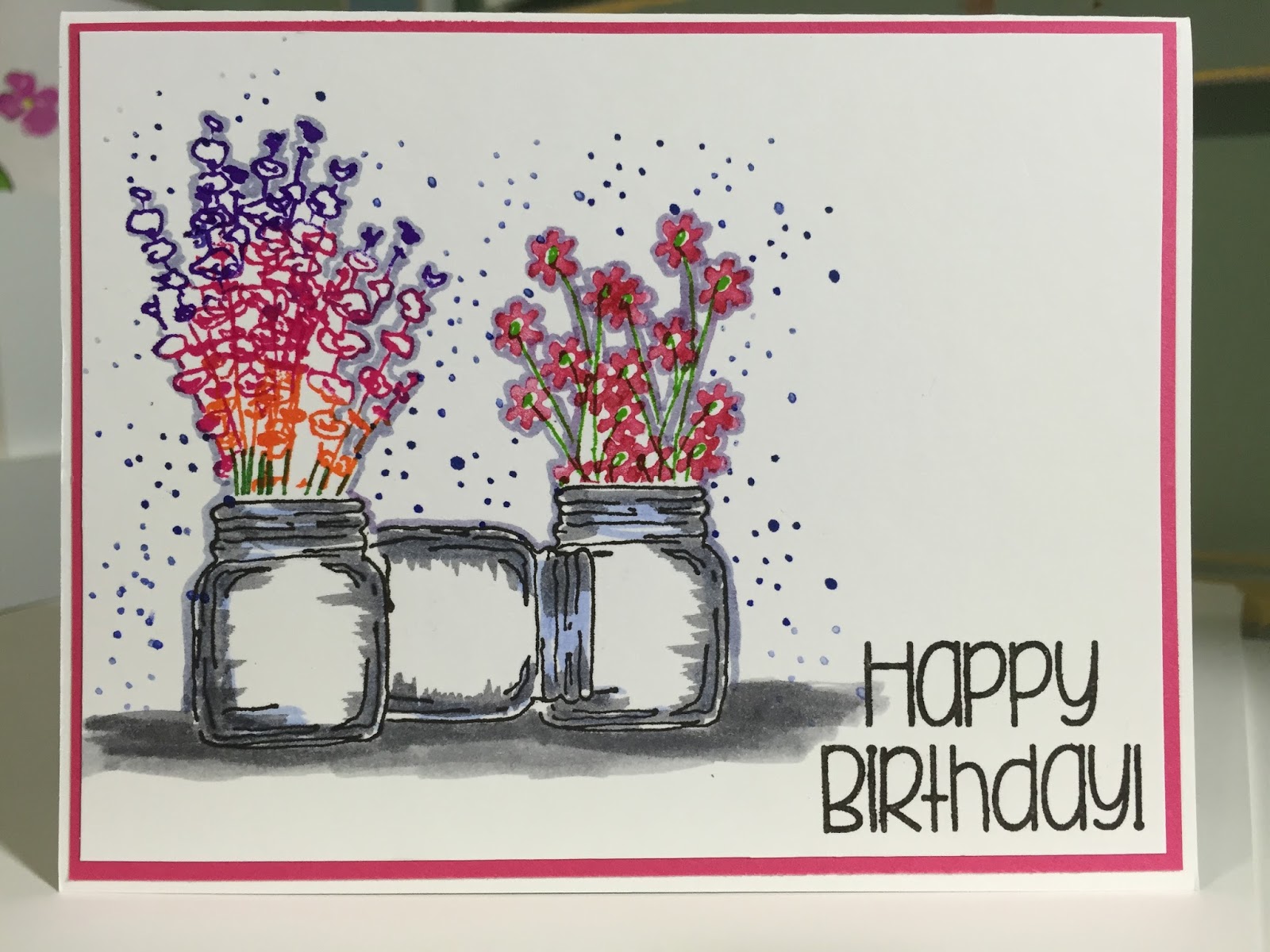 Scrapbooking and Cardmaking 101 Happy Birthday with Stamps by Judith