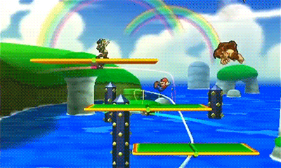 Veja detalhes do estágio baseado em Super Mario 3D Land em Super Smash Bros. (3DS) Super+mario+3D+Land+est%C3%A1gio+super+smash+bros+3ds+nintendo+blast