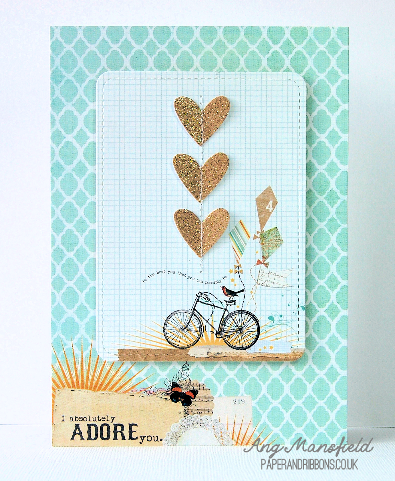 7 more cards for Valentine's Day by Ang Mansfield of Paper and Ribbons